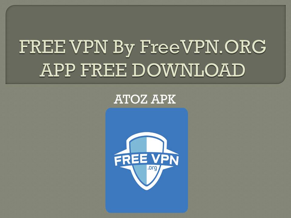 FREE VPN By FreeVPN