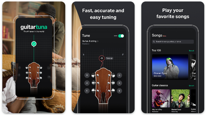 GuitarTuna App Free Download For iPad iOS