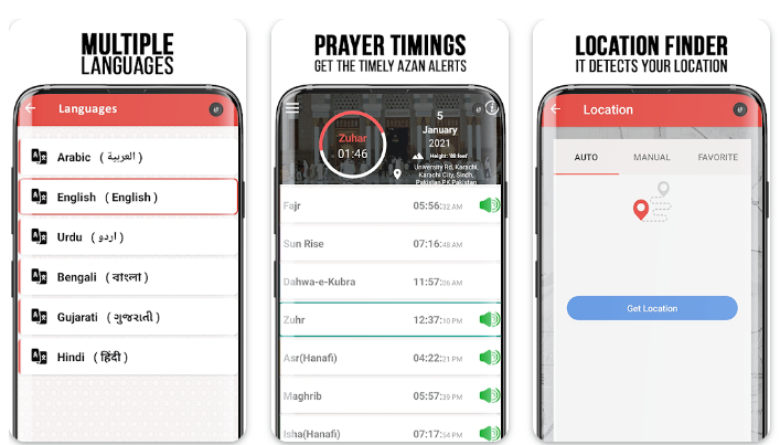 Prayer Times - Qibla & Namaz App Free Download for IPhone