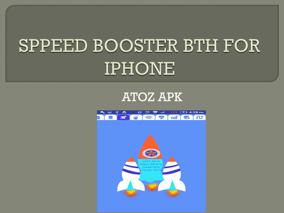 SPPEED BOOSTER BTH FOR IPHONE