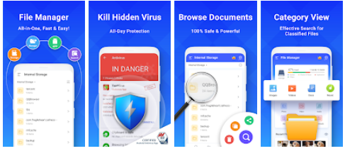 File Security, File Manager, Antivirus, Cleaner App Free Download For Android