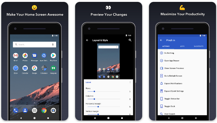 Apex Launcher 7.0 apk free download for Android Phones