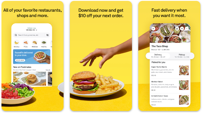 Postmates - Food Delivery App Free Download for Windows PC