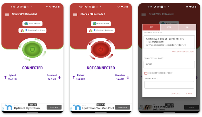 Stark VPN Reloaded MOD app free download for android phones